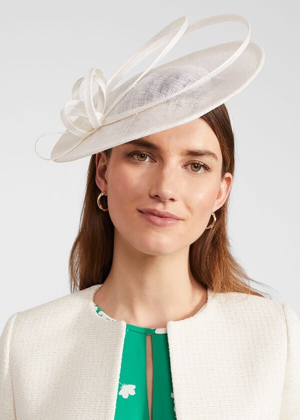 hobbs Shona Fascinator Ivory