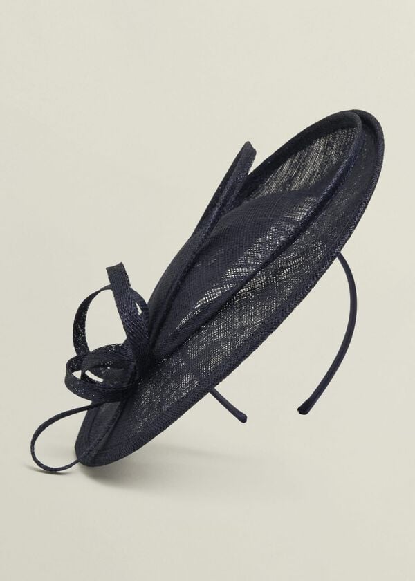 hobbs Shona Fascinator Midnight Navy