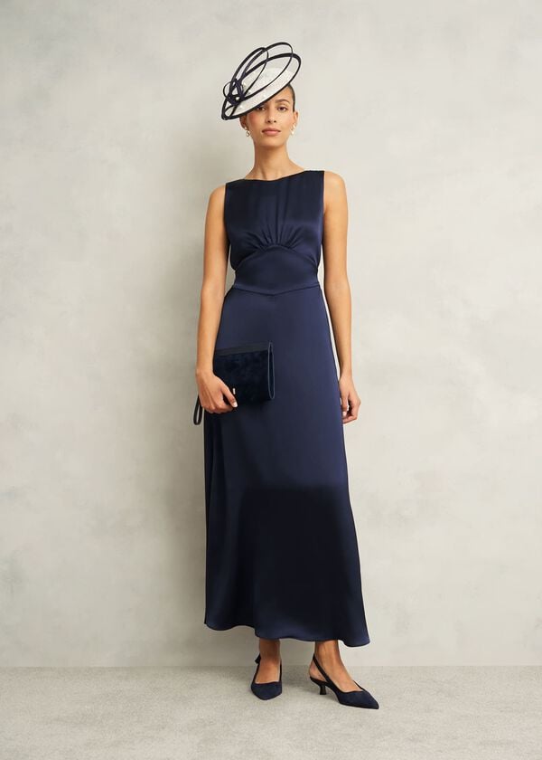 Hobbs Shona Pearl Fascinator Ivory Midnight