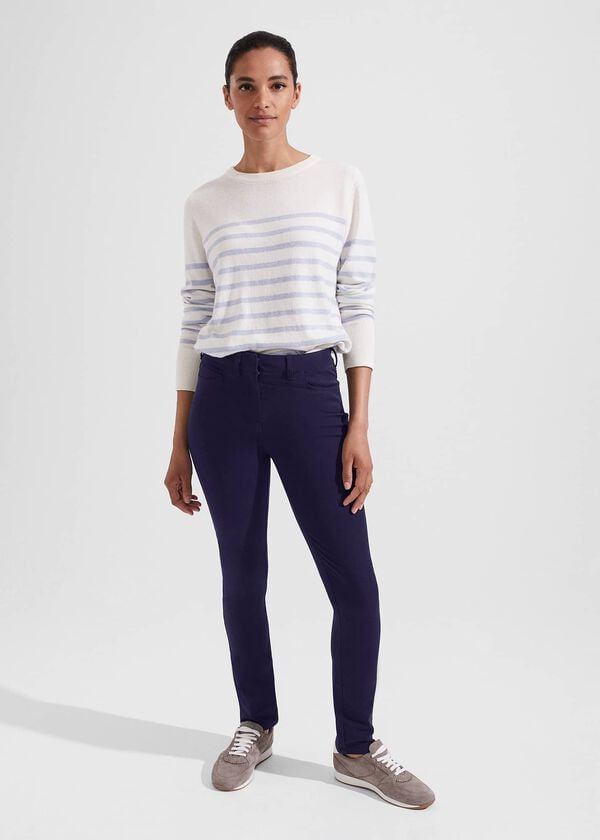 hobbs Short Amanda Skinny Jeans True Navy
