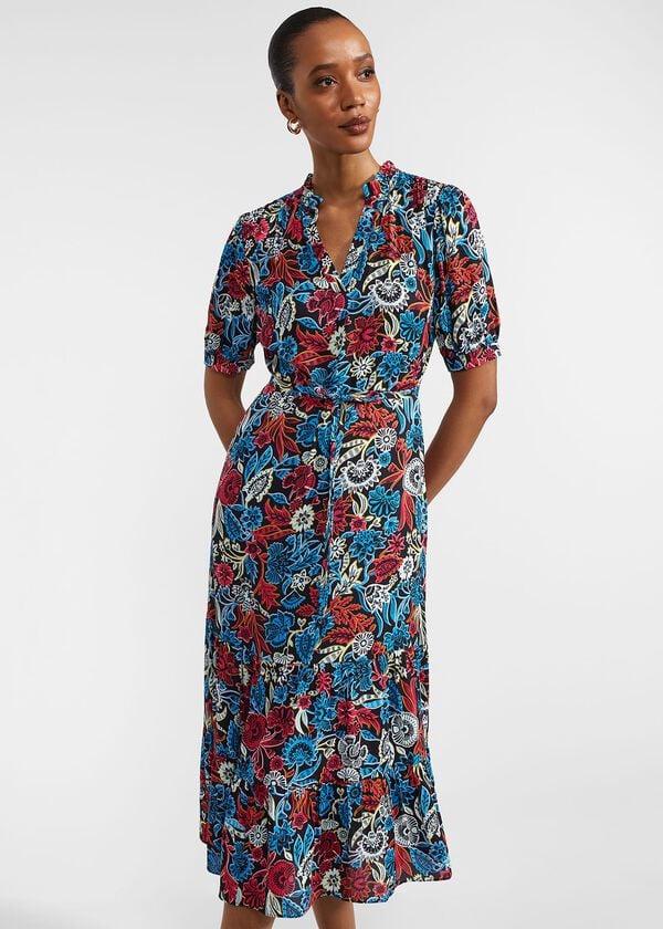 Hobbs Sia Dress Multi
