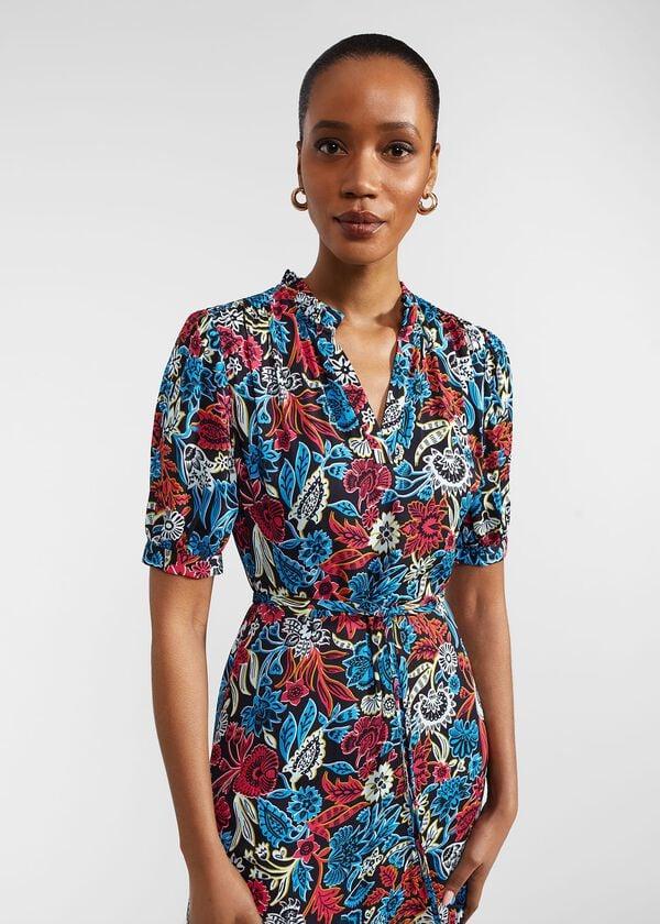 Hobbs Sia Dress Multi