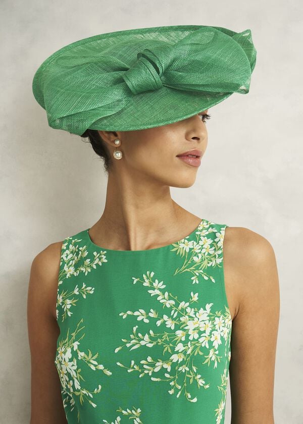 Hobbs Sian Fascinator Cilantro Green