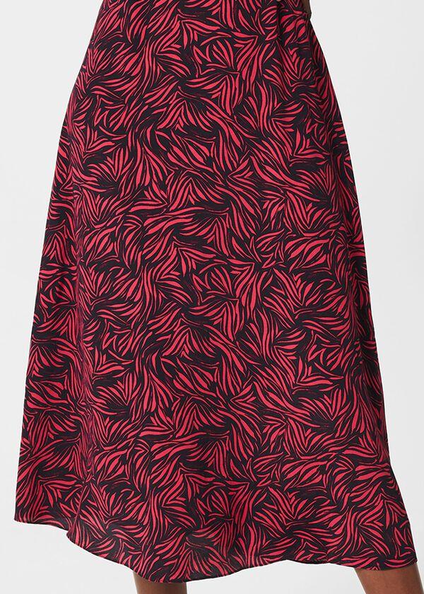 Hobbs Siena Dress Navy Pink