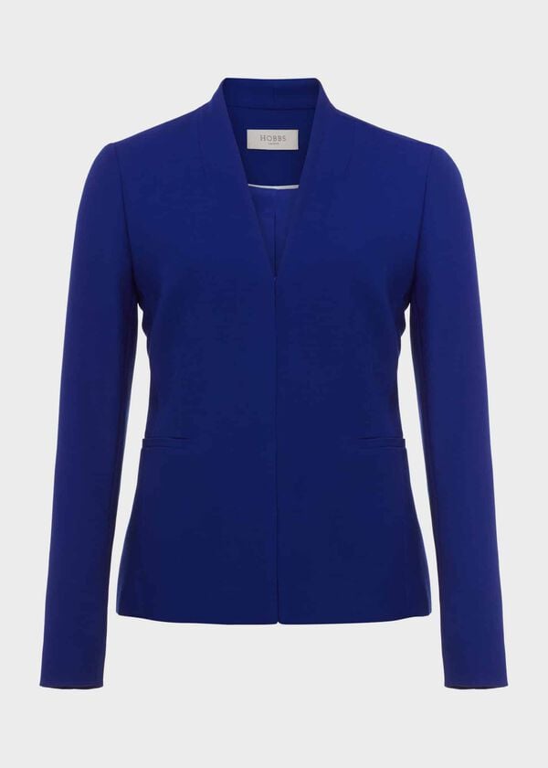 Hobbs Silvia Jacket Cobalt Blue