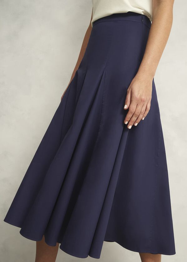 Hobbs Silvia Skirt True Navy
