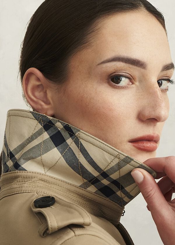 Hobbs Skylar Trench Coat Tan