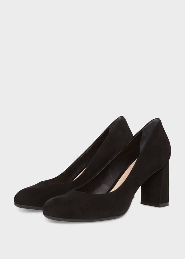 Hobbs Sonia Court Shoes Black
