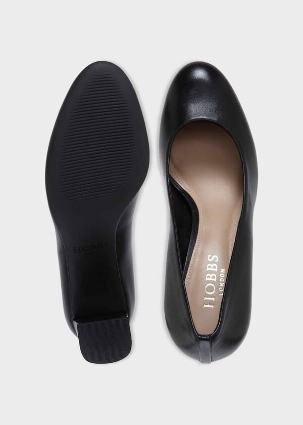 Hobbs Sonia Court Shoes Black