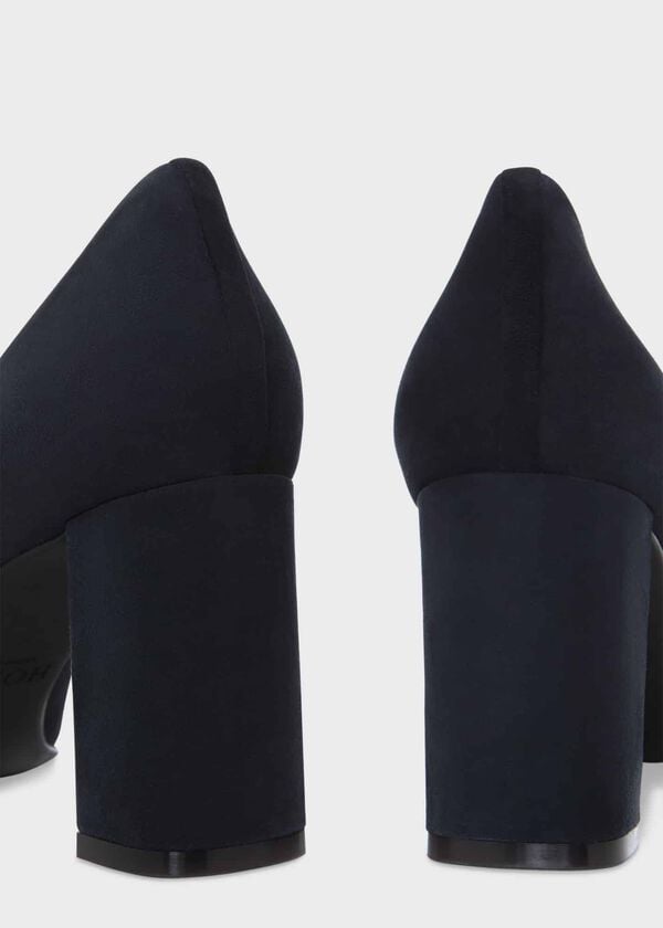 Hobbs Sonia Court Shoes Navy