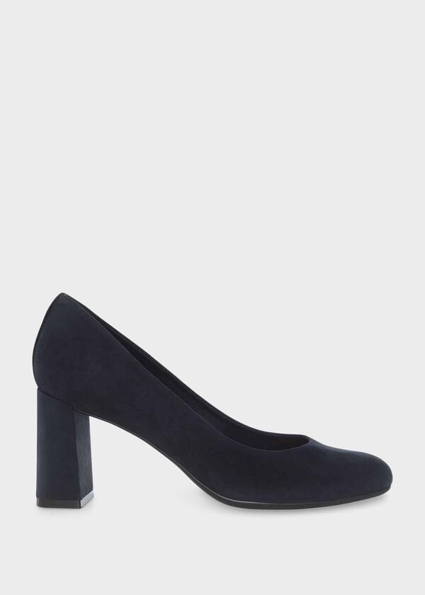 hobbs Sonia Court Shoes Navy