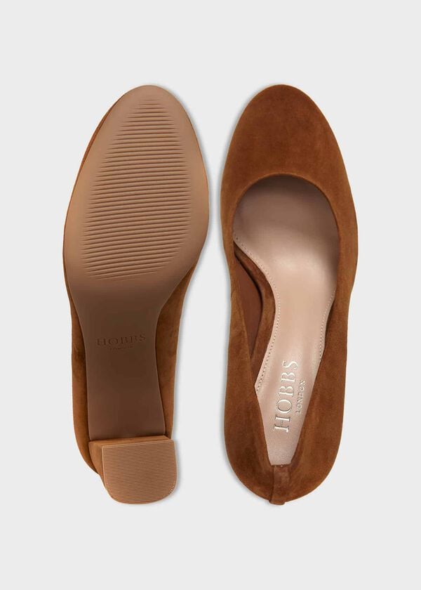 Hobbs Sonia Court Shoes Vicuna