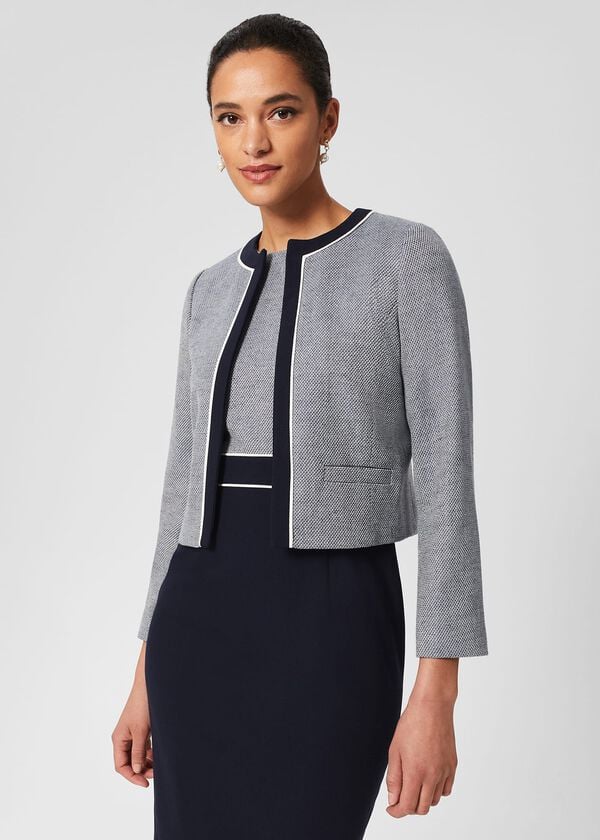 hobbs Steph Jacket Navy Multi