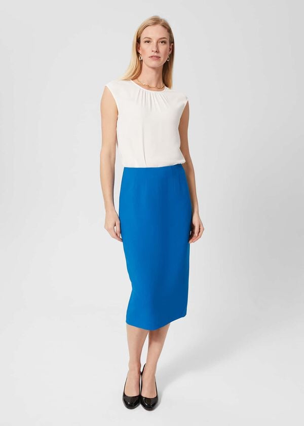 Hobbs Suki Skirt Imperial Blue