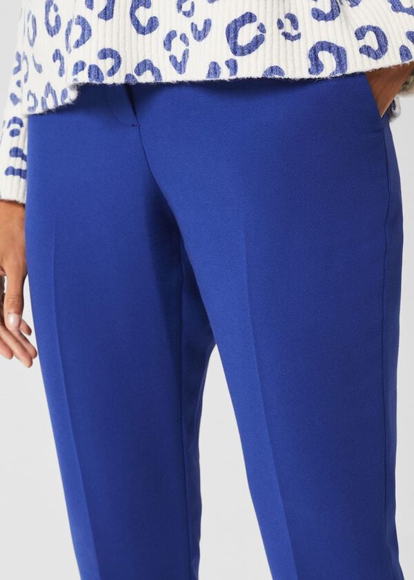 Hobbs Suki Slim Trousers Cobalt Blue