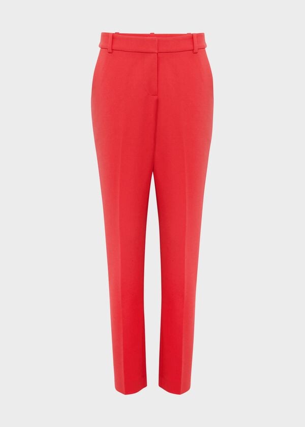 Hobbs Suki Trousers Flame Red