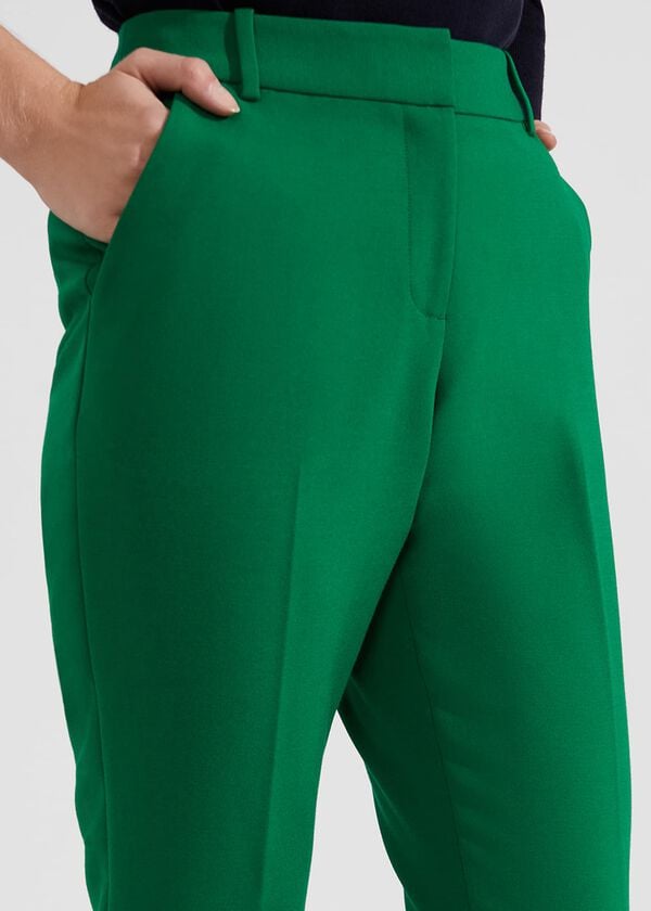 Hobbs Suki Trousers Malachite Green