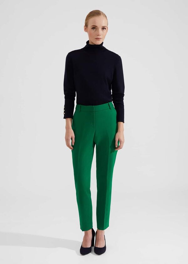 hobbs Suki Trousers Malachite Green