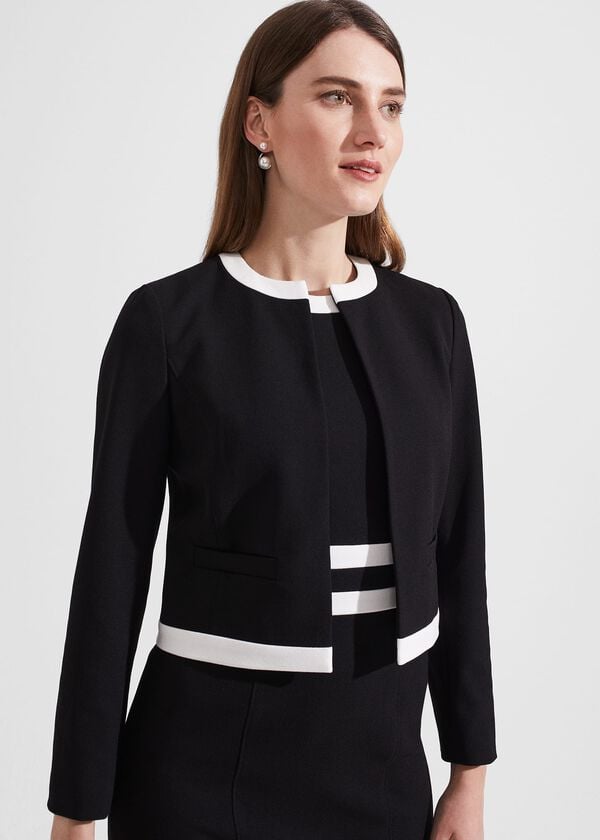 Hobbs Suri Jacket Black Ivory