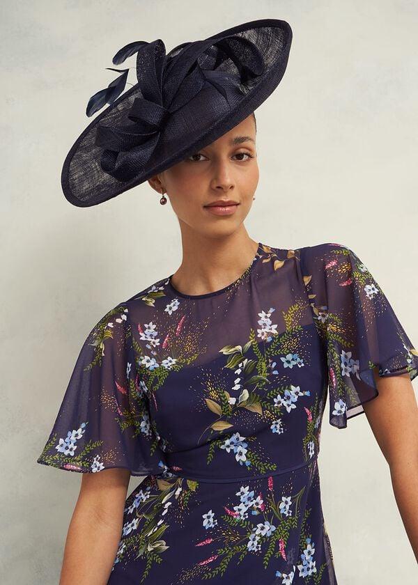 hobbs Susan Fascinator Midnight