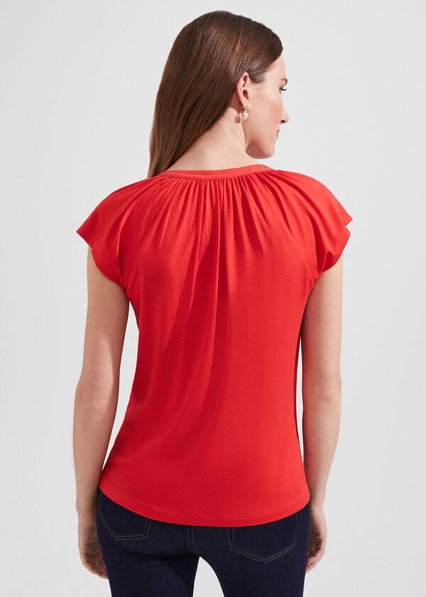 Hobbs Sydney Top Flame Red