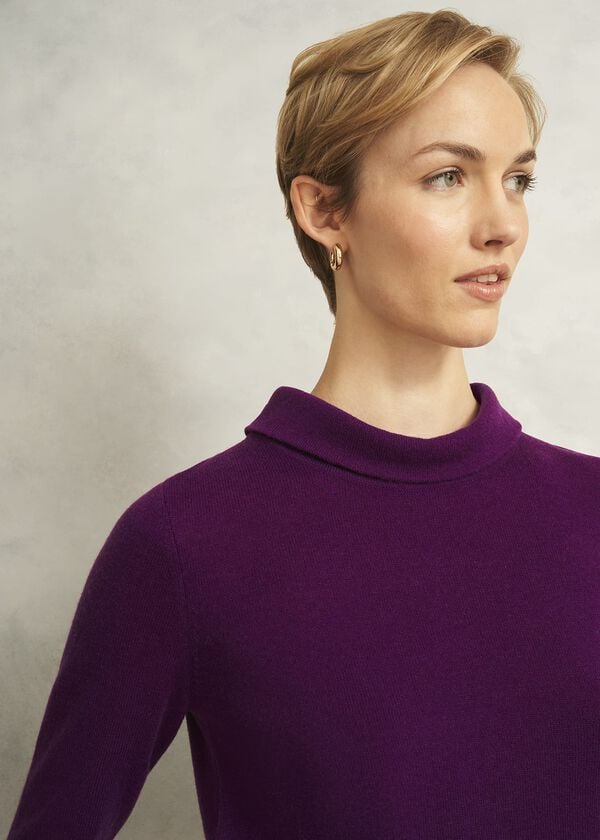 Hobbs Tali Jumper Vibrant Purple
