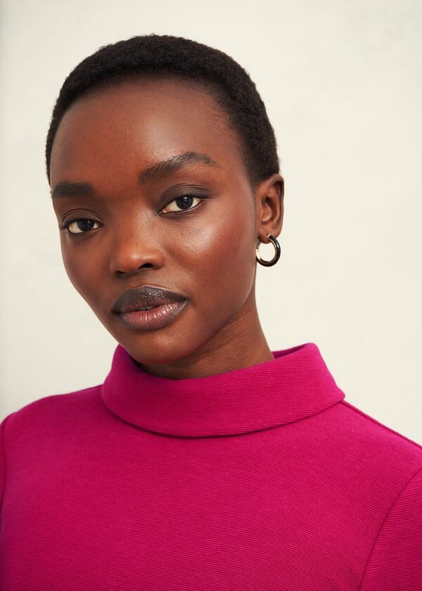 Hobbs Tali Textured Top Cranberry