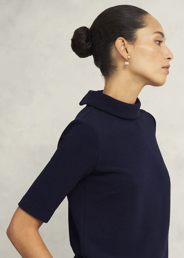 Hobbs Tali Top Midnight Navy