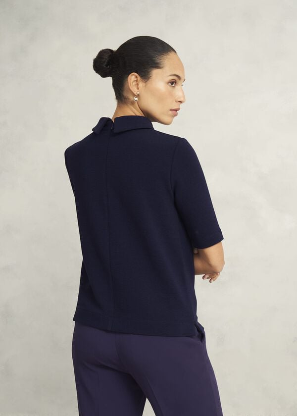 Hobbs Tali Top Midnight Navy