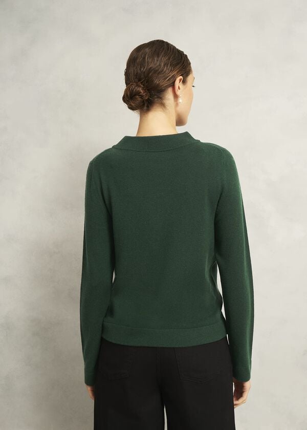 Hobbs Talia Jumper Hawthorn Green