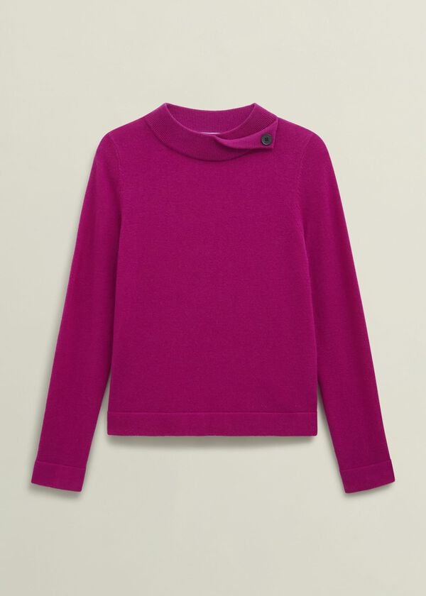 Hobbs Talia Jumper Magenta Pink