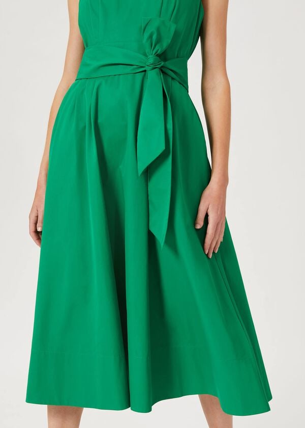 Hobbs Tara Dress Field Green