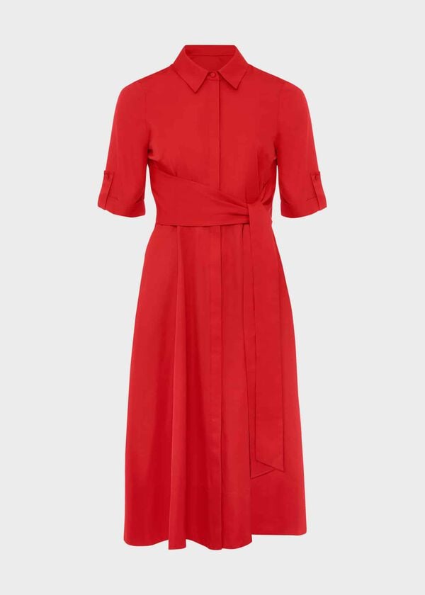 Hobbs Tarianna Dress Red