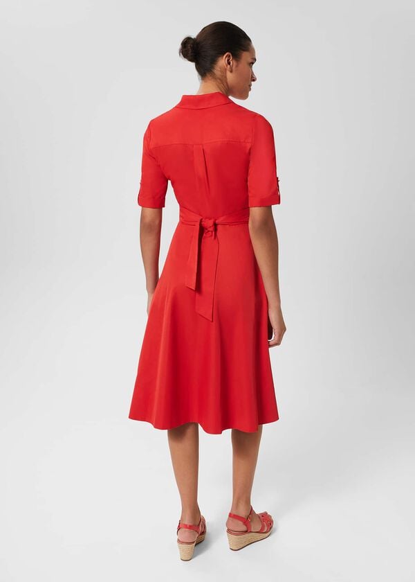 Hobbs Tarianna Dress Red