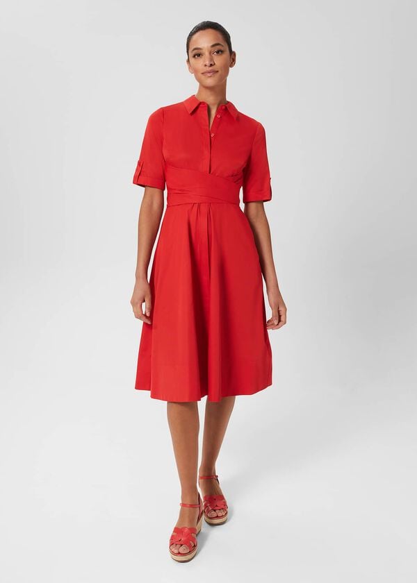 hobbs Tarianna Dress Red