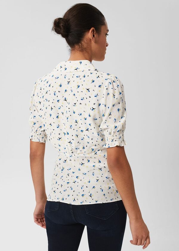 Hobbs Taryn Top Ivory Multi