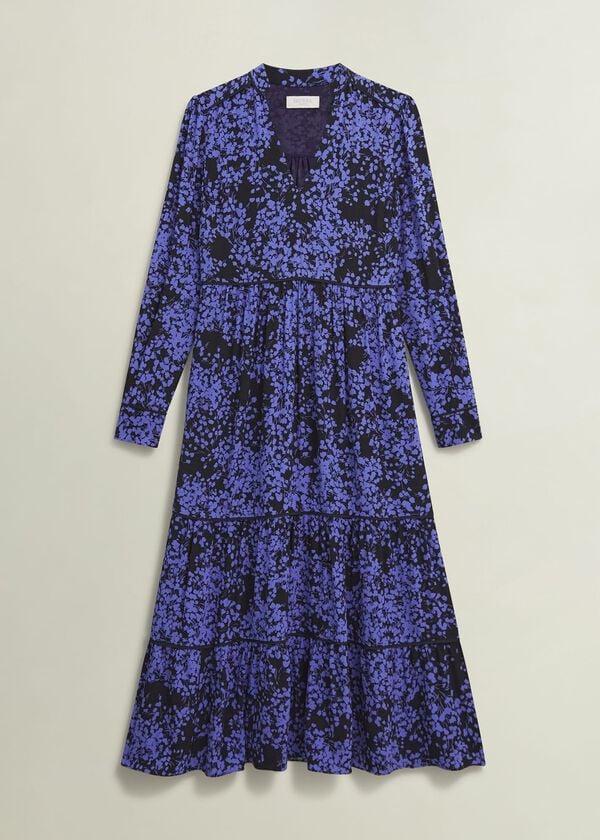 Hobbs Tillie Dress Navy