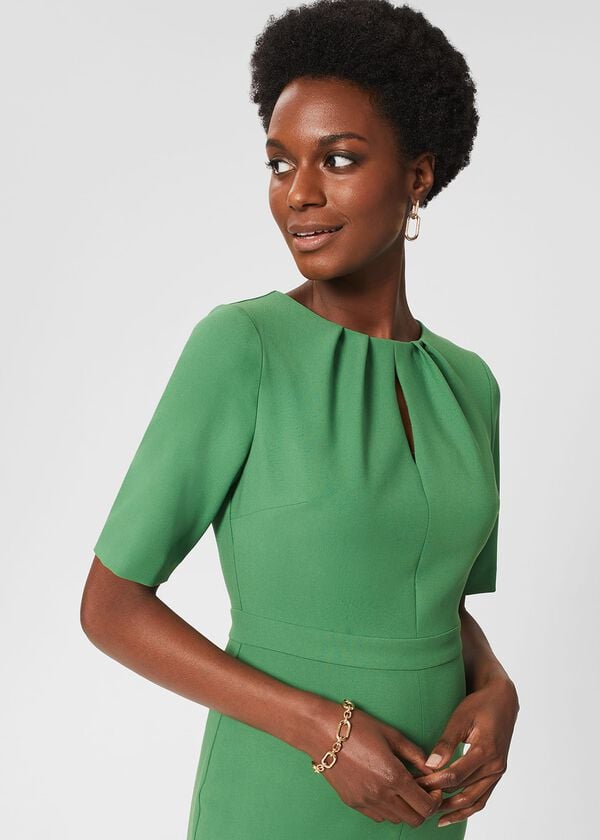 Hobbs Tillie Dress Pea Green