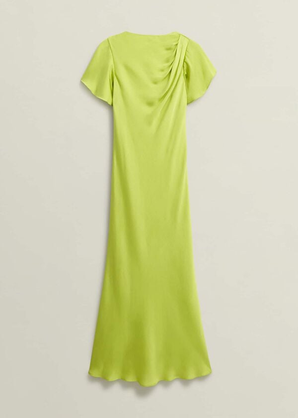 Hobbs Tremeer Dress Lime Green