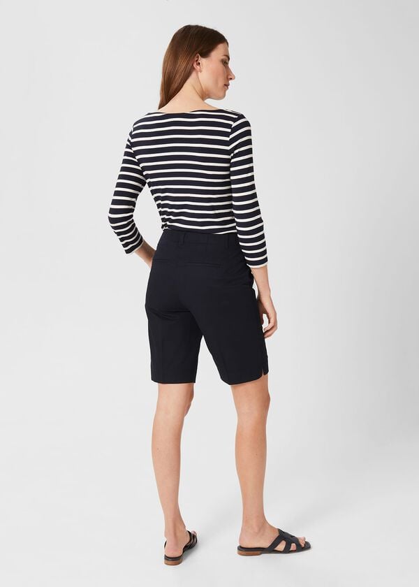 Hobbs Tulip Shorts Navy