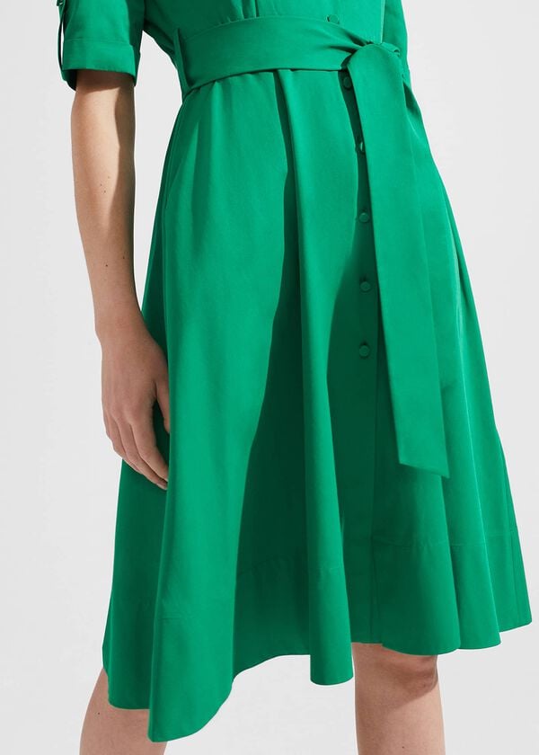 Hobbs Tyra Dress Laurel Green