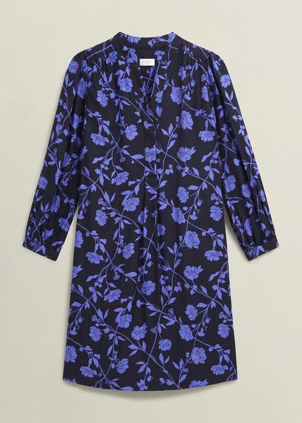Hobbs Valeria Dress Navy Twilight