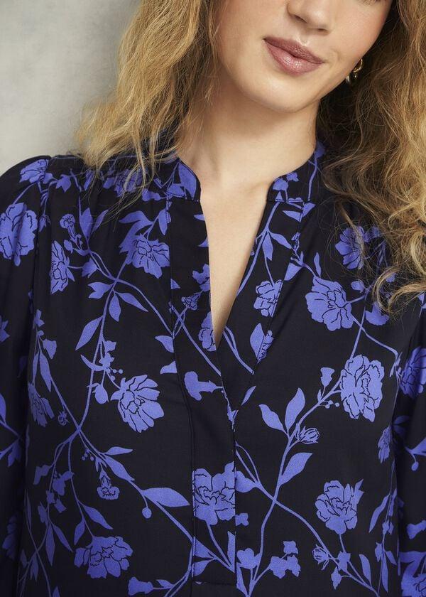 Hobbs Valeria Dress Navy Twilight