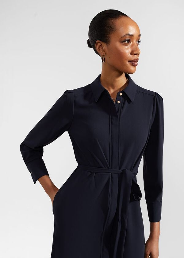 Hobbs Verity Dress Navy