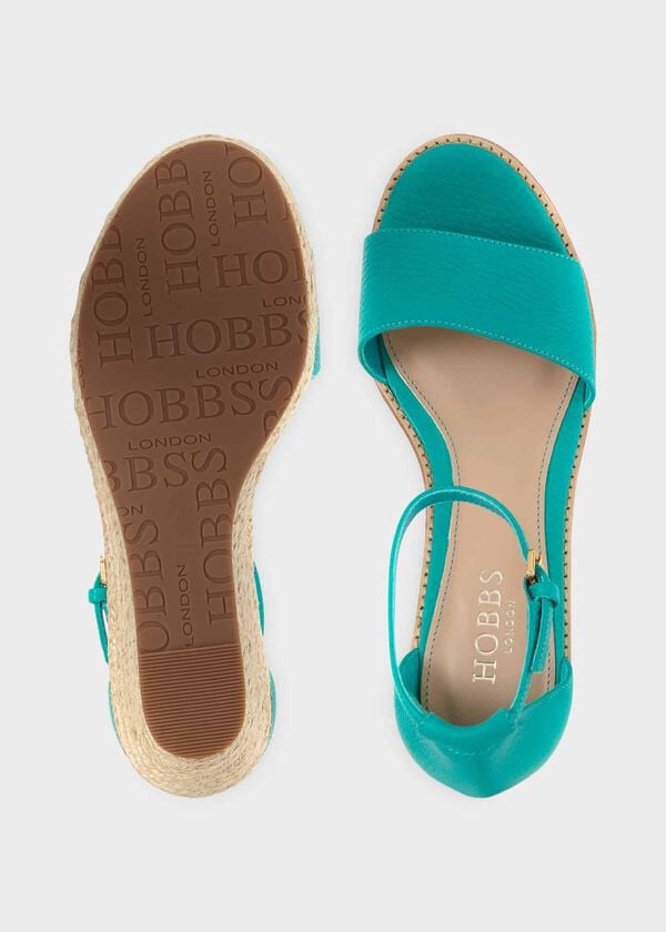 Hobbs Vespa Espadrille Aruba Green