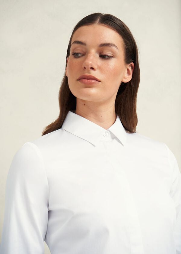 Hobbs Victoria Shirt White