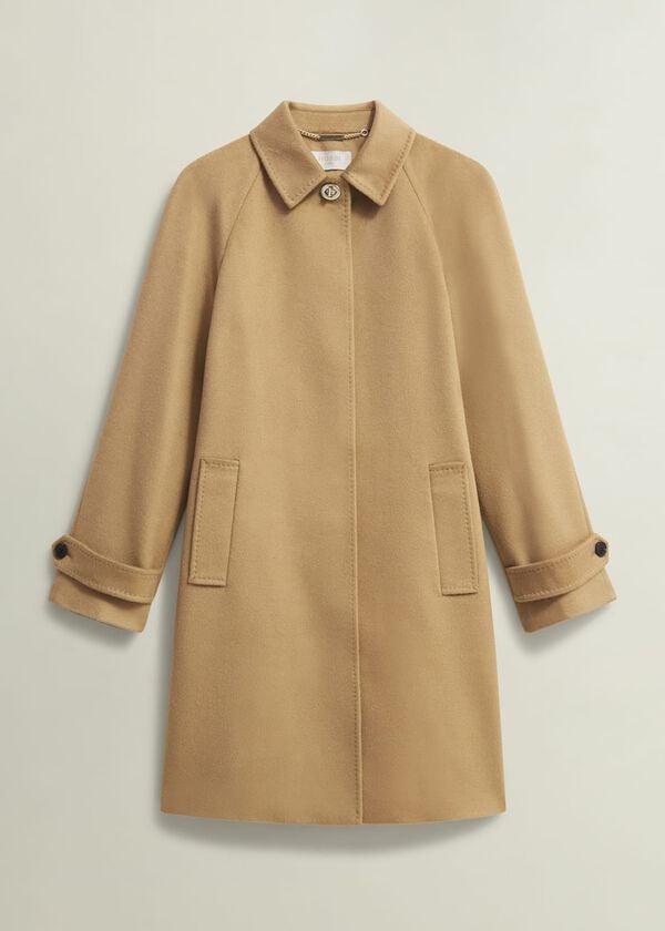 Hobbs Vivienne Wool Coat Warm Beige