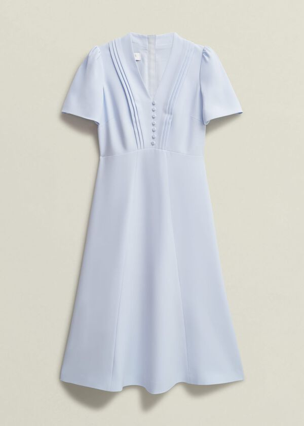 Hobbs Willa Dress Pale Blue