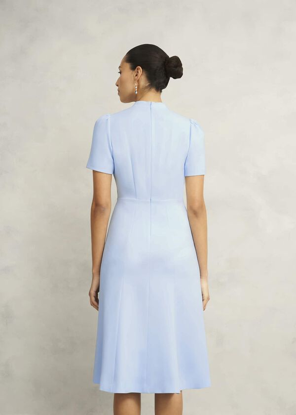 Hobbs Willa Dress Pale Blue
