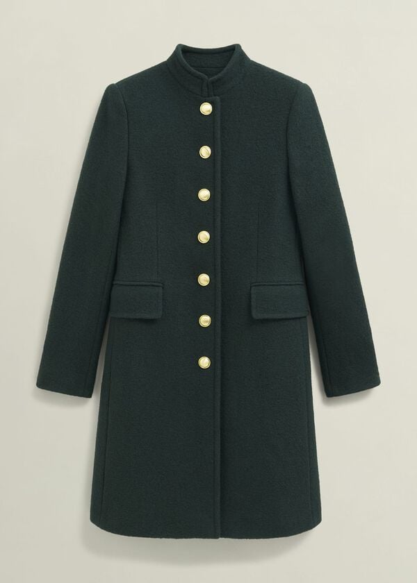 Hobbs Wilma Wool Coat Ponderosa Green